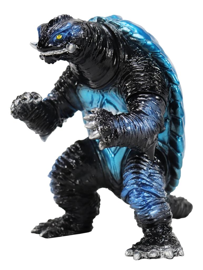 Character Content Production Medium Size Series Gamera Gamera Retro Black Approximately 130mm PVC Soft Vinyl Figure (Ccp) [4th Edition] (1996) Ver.