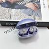 Hochwertiges Material Blume Strassstein Bluetooth Headset Clip Abnehmbar Exquisite Anti-Verlust Ohrhörer Schnalle zum Verschenken