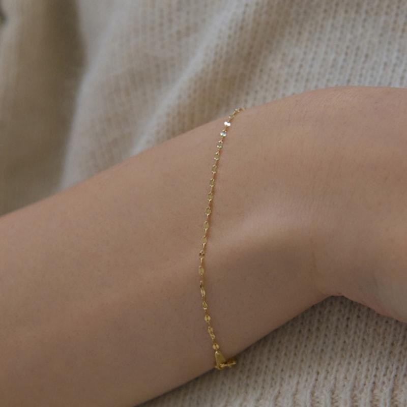 

MIAF 14K Kantha Chain Bracelet yellow gold