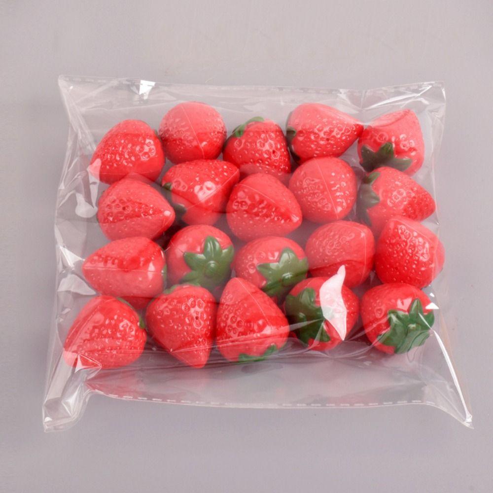 

20pcs Lifelike Artificial Fruits Model Strawberry Simulation Kitchen Toy Festive Supplies style 8