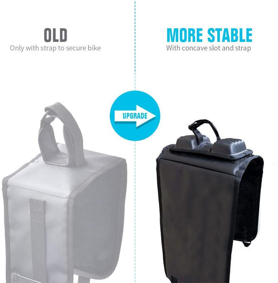 Portable Tailgate Pad Shuttle Pad Protective Bike Rack w/ Strap For Pickup Truck