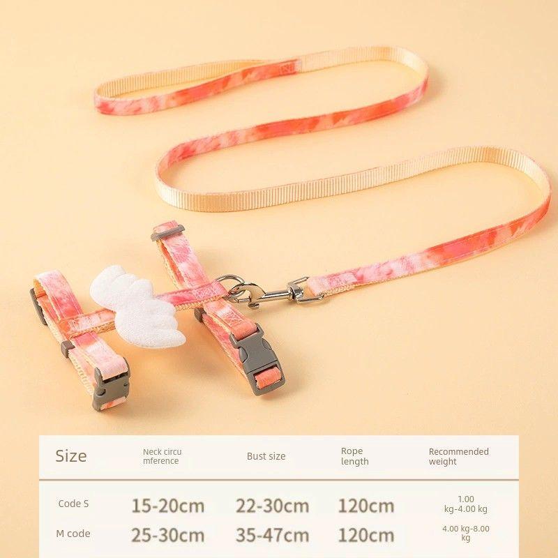 

Милые крылья грудь спина собака товары для питомцев кошка S-Proposed 1.00 kg-4.00 kg Angel Wings [Pink]]