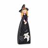 Pumpkin Accent Witch Model Toys 2D Design Halloween Witch Ornament  Holiday Decoration