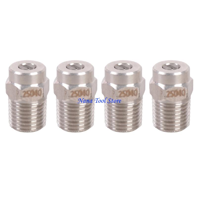 

31GJ Pack of 4 Precise Engineered Steel Nozzles Reduced Consumption Cleaning Solution