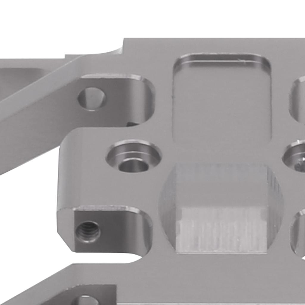 RC Grbox Mount Aluminum Alloy Box Chassis Base Plate Holder for SCX24 90081 1/24 RC Car