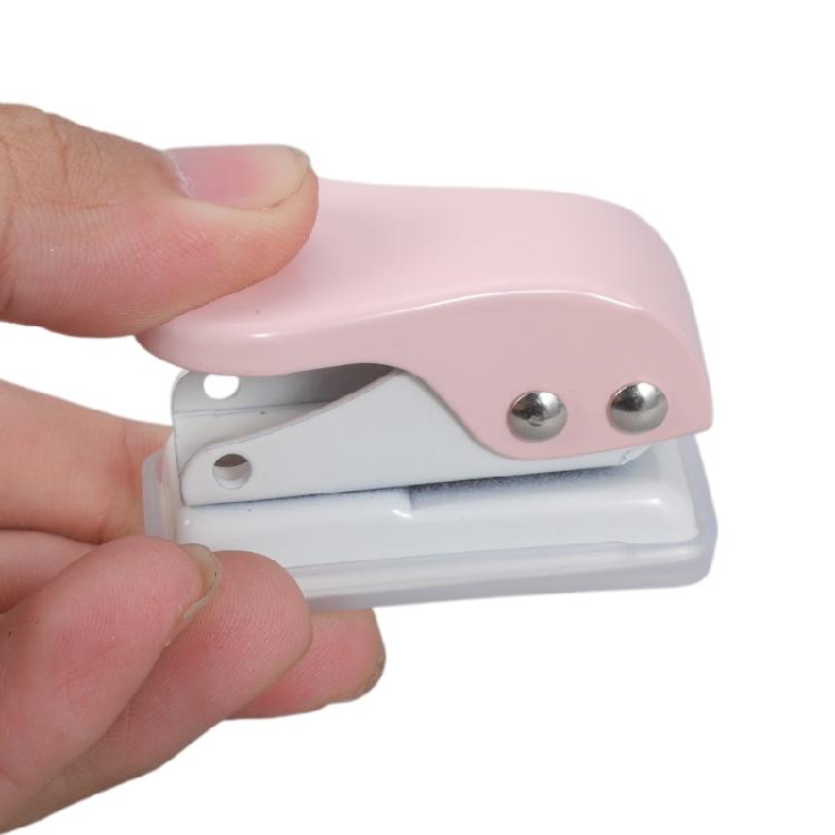 Small Paper Puncher Single Hole Puncher 1/4Inch 6mm Round Hole Punches Portable Paper Puncher For Art Craft Project