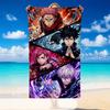 Jujutsu Kaisen Beach Towel, Soft Large Absorbent Towel For Beach Swimming Pool Travel Vacation