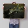 Affiche imprimée Panavia Tornado Art mural personnalisé Panneaux métalliques rétro vintage pour décoration de salle de jeux Décorations de garage