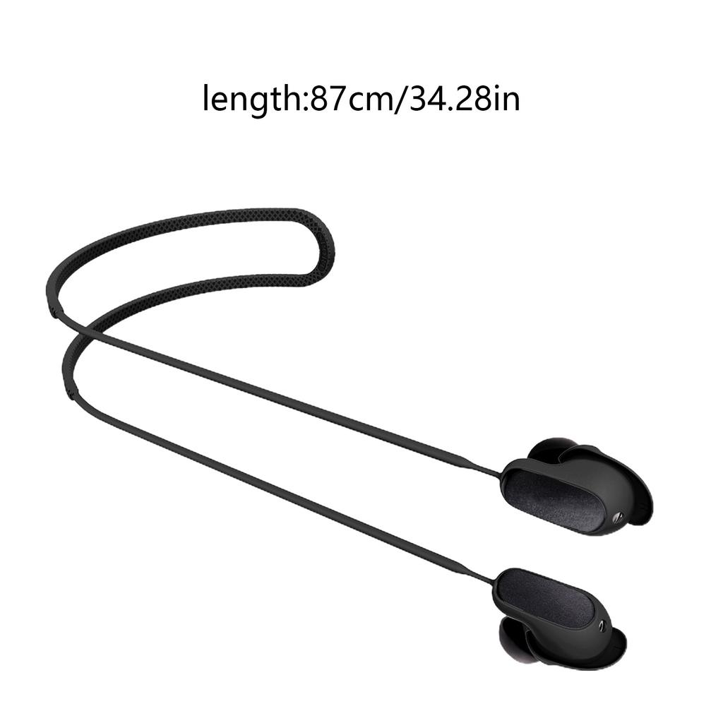 Anti-Lost Strap for Quiet Comfort Earbuds II Waterproof Soft Hanging Neck Rope Sweatproof Waterproof Wireless Headphone