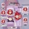 The Quintessential Quintuplets Nino Nakano Keychain & Bookmark Gift Set