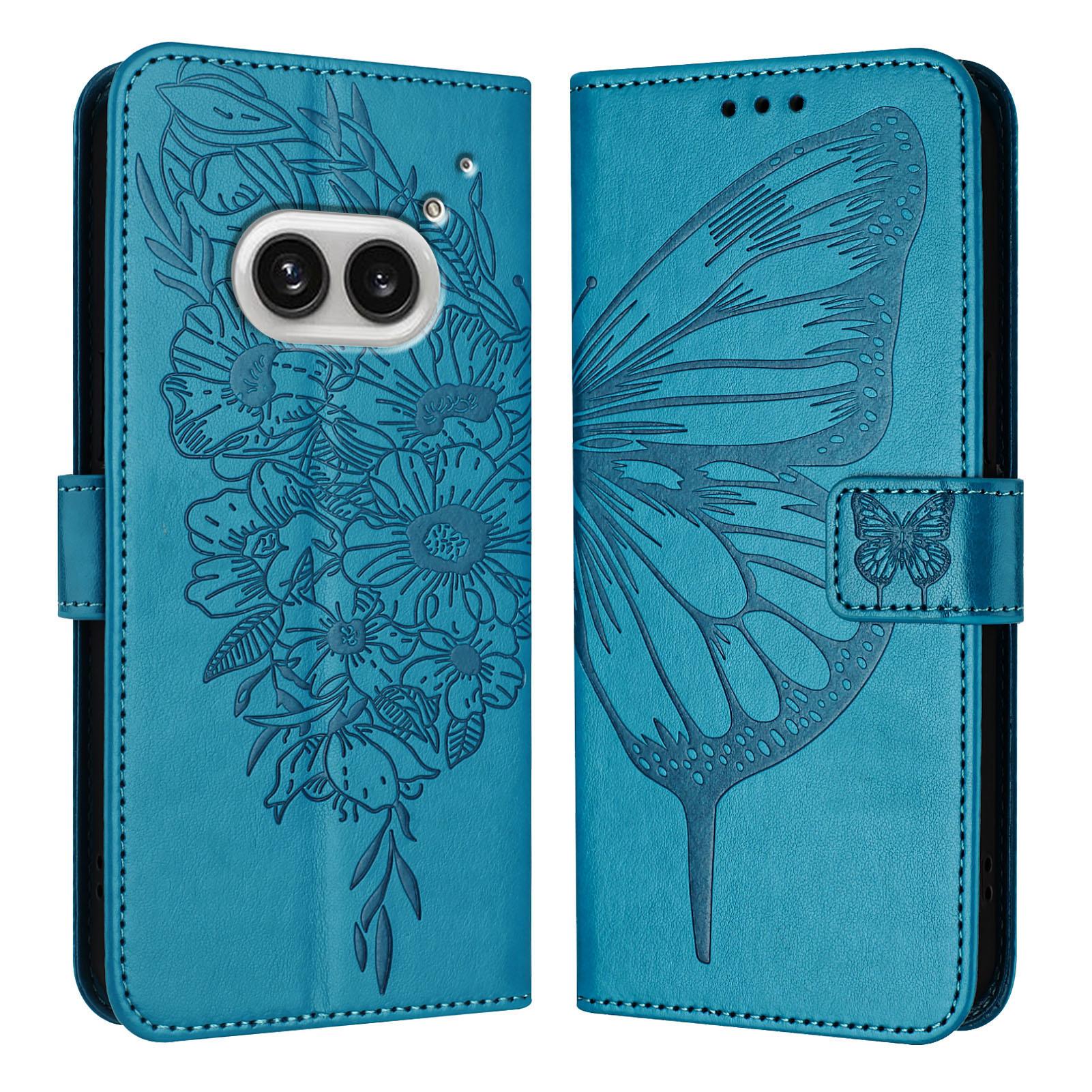 

For Nothing Phone 3a Pro Butterfly case For Nothing Phone 2A Cover Flip Wallet Etui Case Nothing CMF Phone 1 2 Pro Leather Shell Nothing Phone 3A