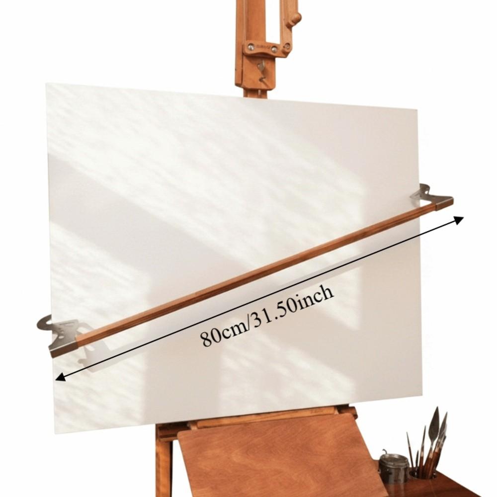 Puente de Soporte de Mano para Artista de Madera Altura Ángulo Ajustables Soporte para Pintor Dibujo para Mano y Muñeca