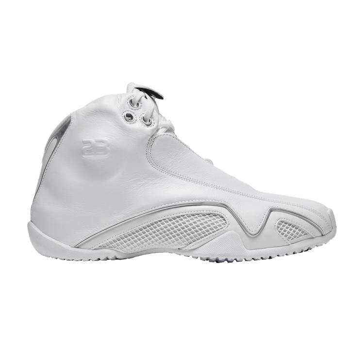 

Air Jordan 21 OG White Men Sneakers Metallic-Silver Black 313038-101