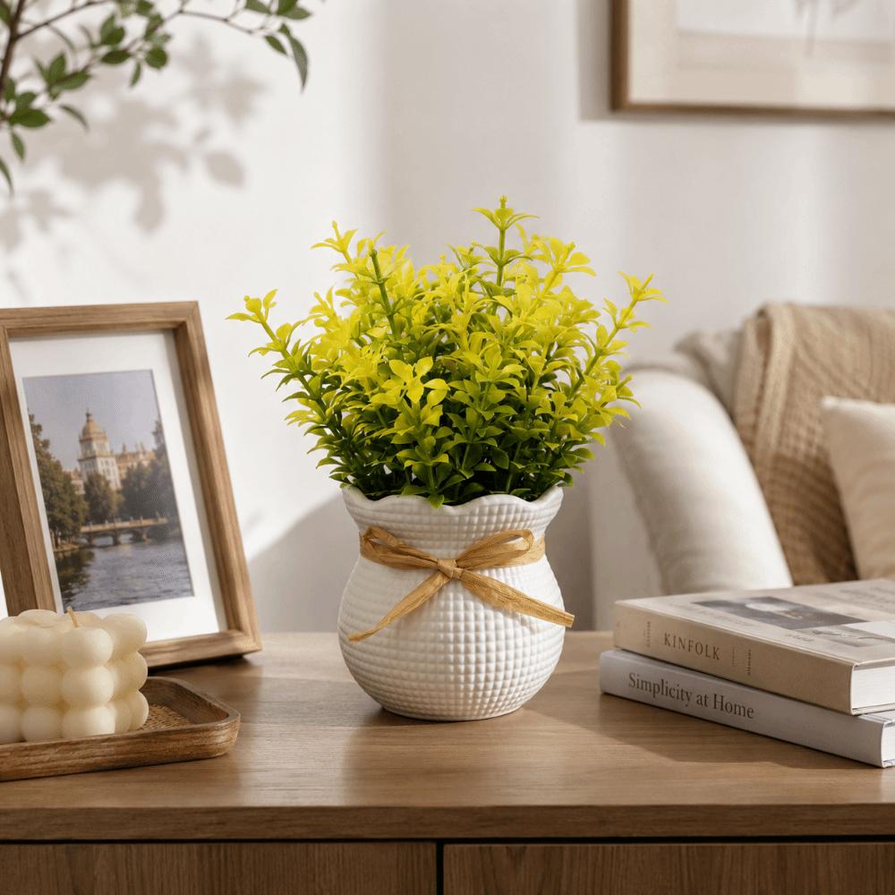 Bonsai Artificial Plants Ornaments Fake Potted Flowers Cute Decorative Potted Plants Office