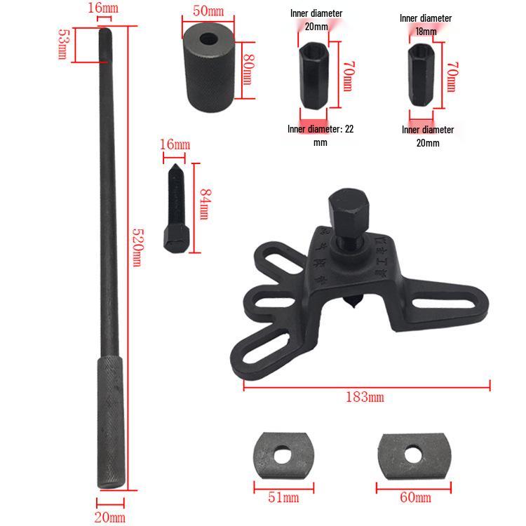Electric Tricycle Motorcycle Brake Drum & Bearing Puller Tool