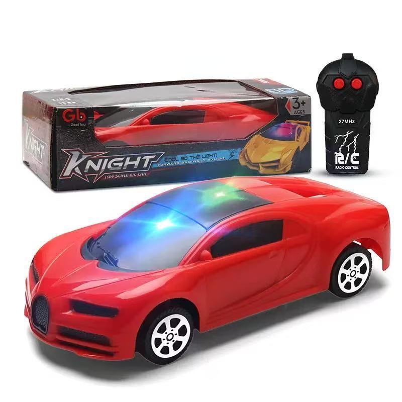 2.4GHz RC Car with LED Lights, Remote Control Car Toy, High Speed Racing Car for Kids Boys, Birthday Gift, Stunt Drift Vehicle