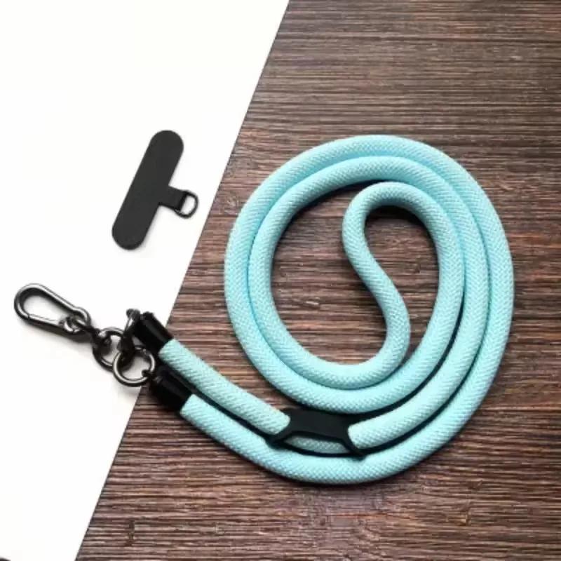 8MMx120CM Adjustable Phone Lanyard Detachable Neck Cord Universal Crossbody Strap for Mobile Phone Case Lanyards Thickness