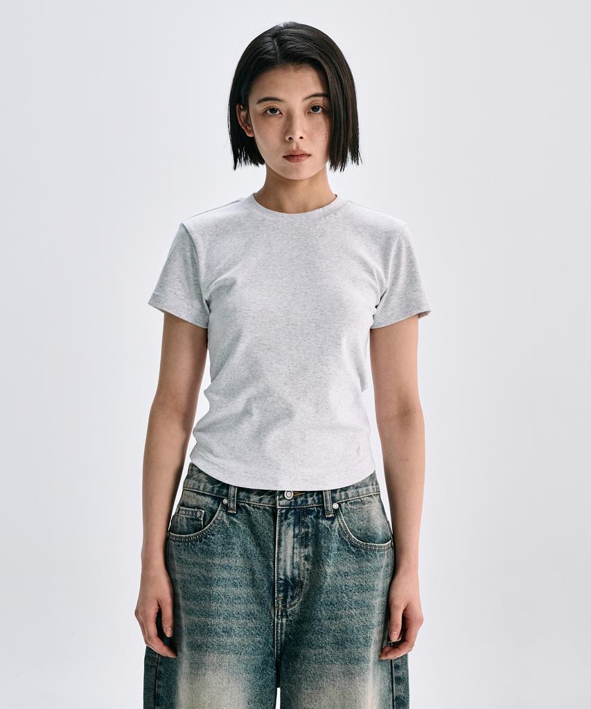 TAKEASY [Special Feature] 2-Pack (Women'S) Ribbed Mini Tee - 7 Colors
