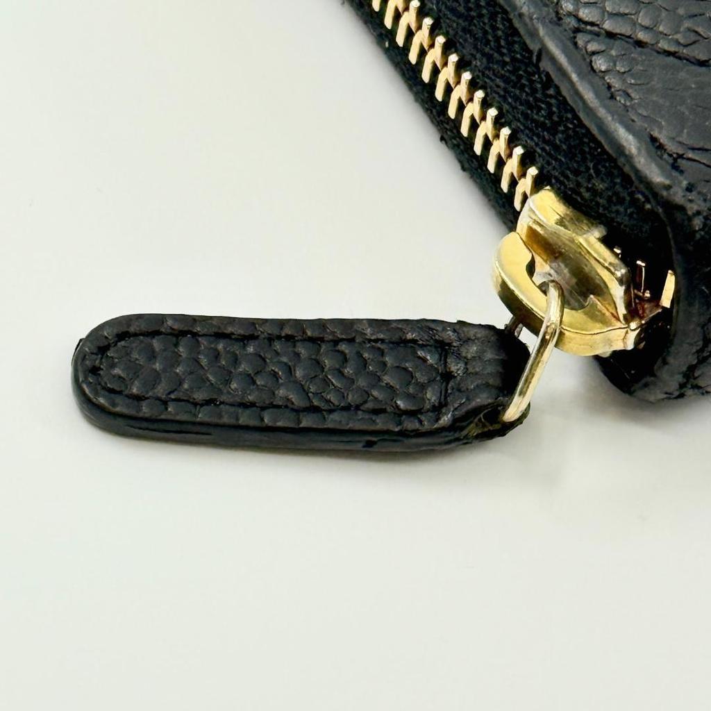 Used CHANEL Matelasse Long Wallet Caviar Skin
