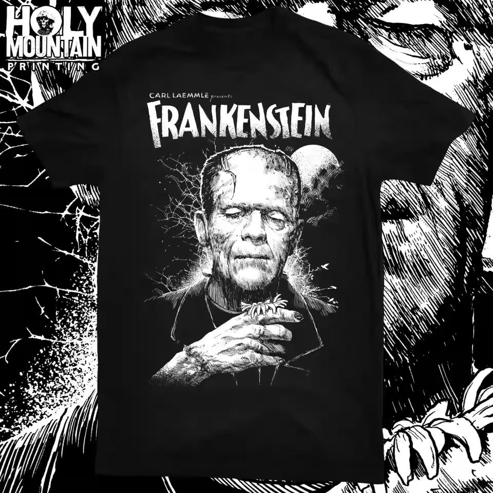 ABARCROMBIE INK Dark Gothic Tattoo Music High-Street Casual Sporty Light-Luxury Men's T-Shirts Women's Short Sleeves