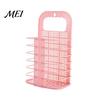 Foldable Hanging Hamper Laundry Basket, Breathable Hollow Design, Wall Mounted Portable Dirty Clothes Bag Space Saving Organizer, for Bathroom