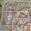 Used HERMES Carr 90 Please Hold The Line Silk Scarf 25SS
