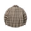 Anta Plaid Collar Long Sleeve Shirt Men shirts 152618102-3