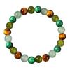 New jewelry bracelet malachite European and American popular bracelet crystal natural tiger's eye bracelet beaded