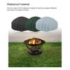 Fire Pits Cover Protector Grill BBQ Garden Sun Shade Adjustable Elastic Furniture Covers Hem Cord
