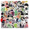 52 New Anime 100% Graffiti Stickers Computer Water Cup Suitcase Guitar Notebook DIY Stickers