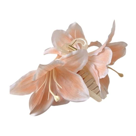 

Заколка для волос 3D Цветок Декор Задняя часть головы Коготь для волос Большой размер Акула Заколка для волос Инструмент для укладки волос Аксессуары для волос шампанского