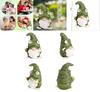 Cute Frog Gnome Figurine Resin Craft For Indoor Outdoor Garden Decor