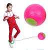 Skip Ball Outdoor Fun Toys Ball Exercise Coordination and Force Reaction Training Swing Ball Balance Hop Classical Skipping Toy