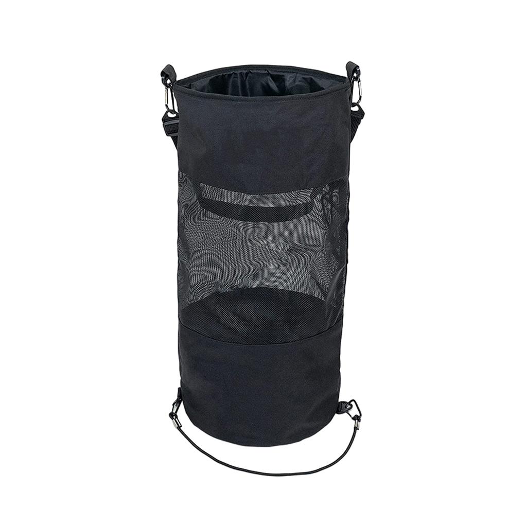 

1PC Portable Boat Trash Bag Marine Accessories Durable Reusable Garbage Holder Storage Fit for Boats Kayak Beach Fishing Trailer 1PC чёрный