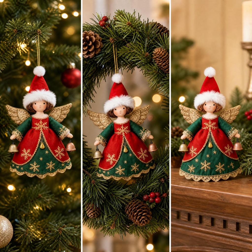 12 Pieces Ornament Colorful for Seasonal Decorating, Holiday Gatherings