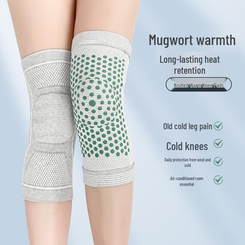 Mugwort-Infused High-Elastic Knee Pads for Warmth and Joint Support