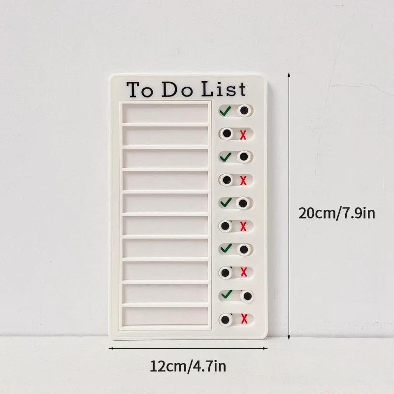 My Chores Reusable Checklist Board Daily Task Planning Board Hanging Checklist Check Plan Student Stationery Supplies Plan List