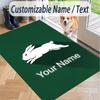 Custom Text Printed Rug South Sydney Rabbitohs Non Slip Floor Carpet For Home Room Decor