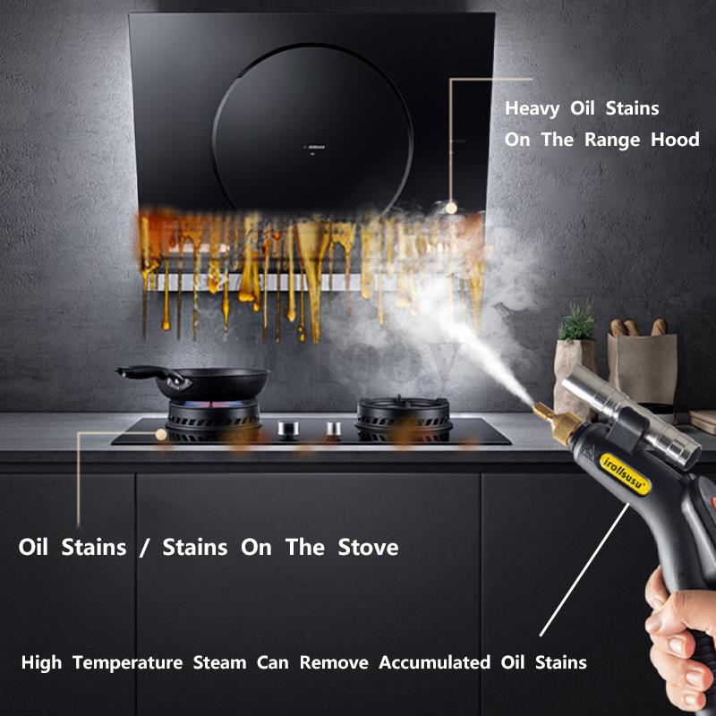 100° High Temperature Steam Dishwasher Steam Efficient Deep Cleaning 3000W Powerful Steam Cleaner for Air Condition Car Kitchen
