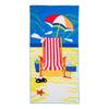 Popular Beach Towels Summer Microfiber Bath Towels Oversized