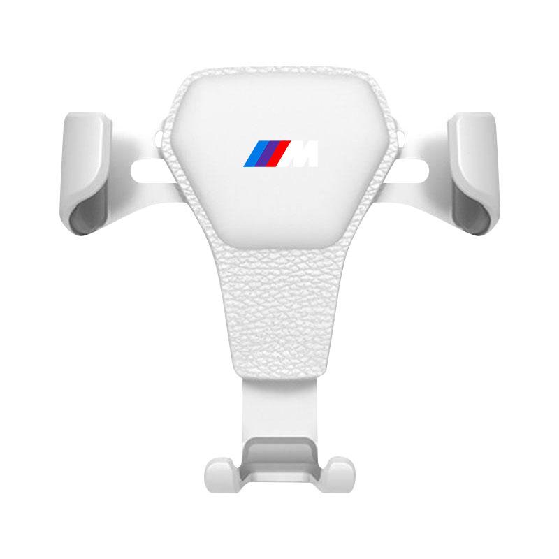 Tyngdekraft Bilmerke Telefonholder Brakett Luftklemme Feste Stativ Tilbehør For BMW M Power F10 F31 E36 E39 E87 E90 X3 X5 X1 E46 E90 F20 Z4