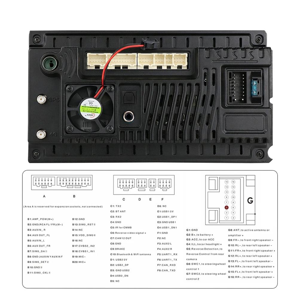 Hizpo 4G Intelligentes Autoradio 2Din Android 14 Autoradio für Lexus IS250 IS300 IS200 IS220 IS350 Multimedia Video Player Navigation GPS Haupteinheit
