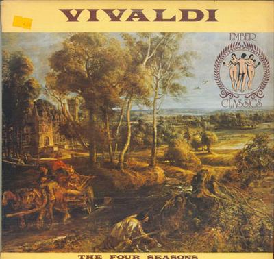 LP Record ROLAND DOUATTE COLLEGIUM MUSICUM O  Vivaldi The Four Seasons  Concerto ECL9016 EMBER CLASSICS 1974 UK Classical Used