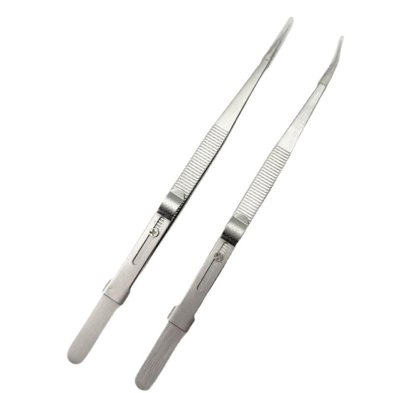 Diamond Locking Stainless Steel Jewelry Tweezers for Gemstones