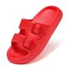 Men's Lightweight Outdoor Beach Slippers - Hole Design, Single Strap, Large Size Sandals