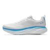 Anta Corrida ZT0204 Confortável Moda Antiderrapante Resistente ao Desgaste Rebound Cano Baixo Tênis de Corrida Casuais Masculinos Tênis Branco Azul 112525558-4