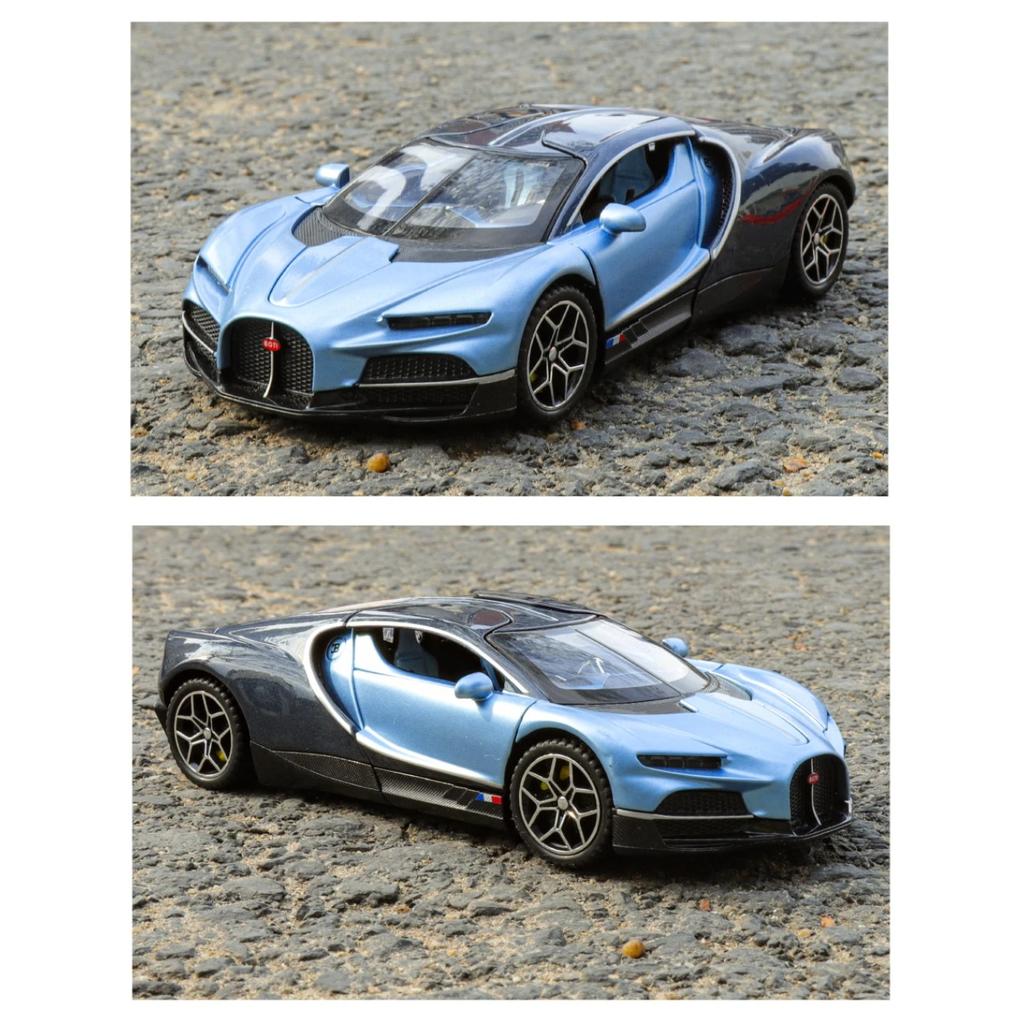 1/32 Bugatti Tourbillon V16 Supercar Alloy Metal Die Casting Model Car Miniauto Maternal Baby Toy Children's Toy Car Holiday Boyfriend
