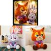 Zootopia Nick And Judy Plush Toys For Kids Gift Collection Soft Stuffed Dolls