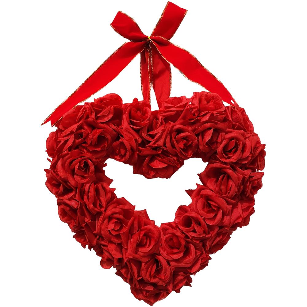 Wedding Decoration 35*35*6.5cm 40*40*6.5cm Heart-shaped Wreath Unique Handmade Gifts Wreath Handcrafted Design