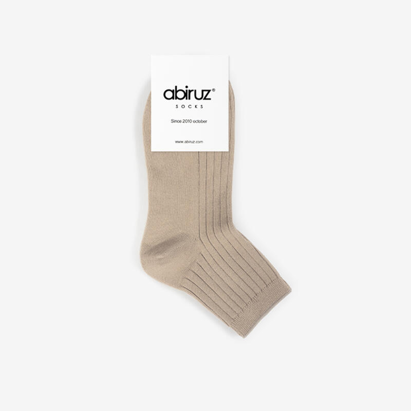 Women s Casual Socks WSP-32 Beige 3-Piece Set Woman(220~250mm)